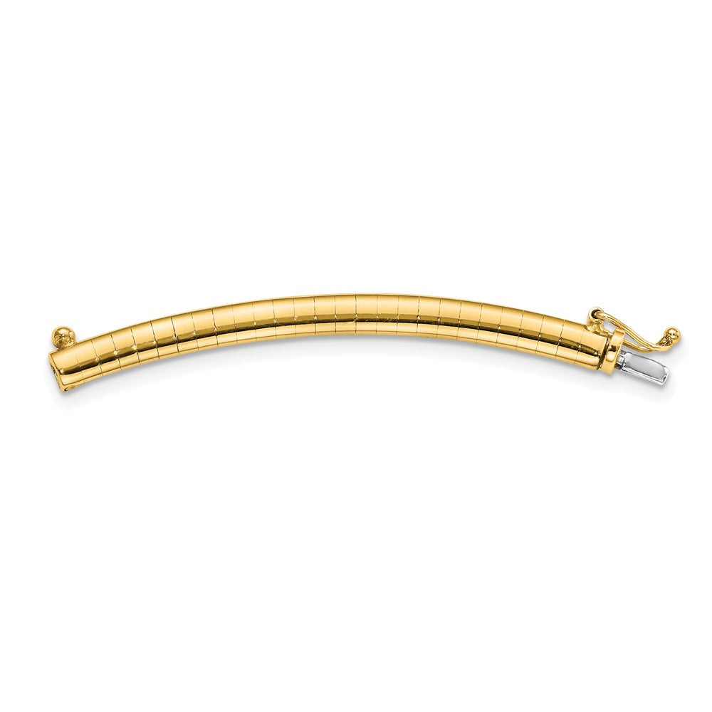 14K Yellow Gold 4mm Omega Extender 2in Extender Chain