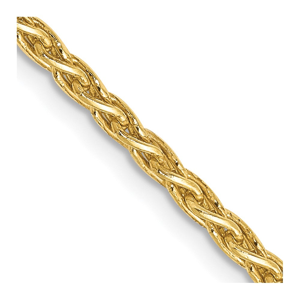 14K Yellow Gold 2.25mm Parisian Wheat Chain