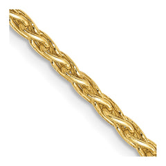 14K Yellow Gold 2.25mm Parisian Wheat Chain