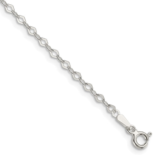 Sterling Silver 2.25mm Fancy Pendant Chain