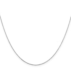 Sterling Silver .6mm Oval Box Chain