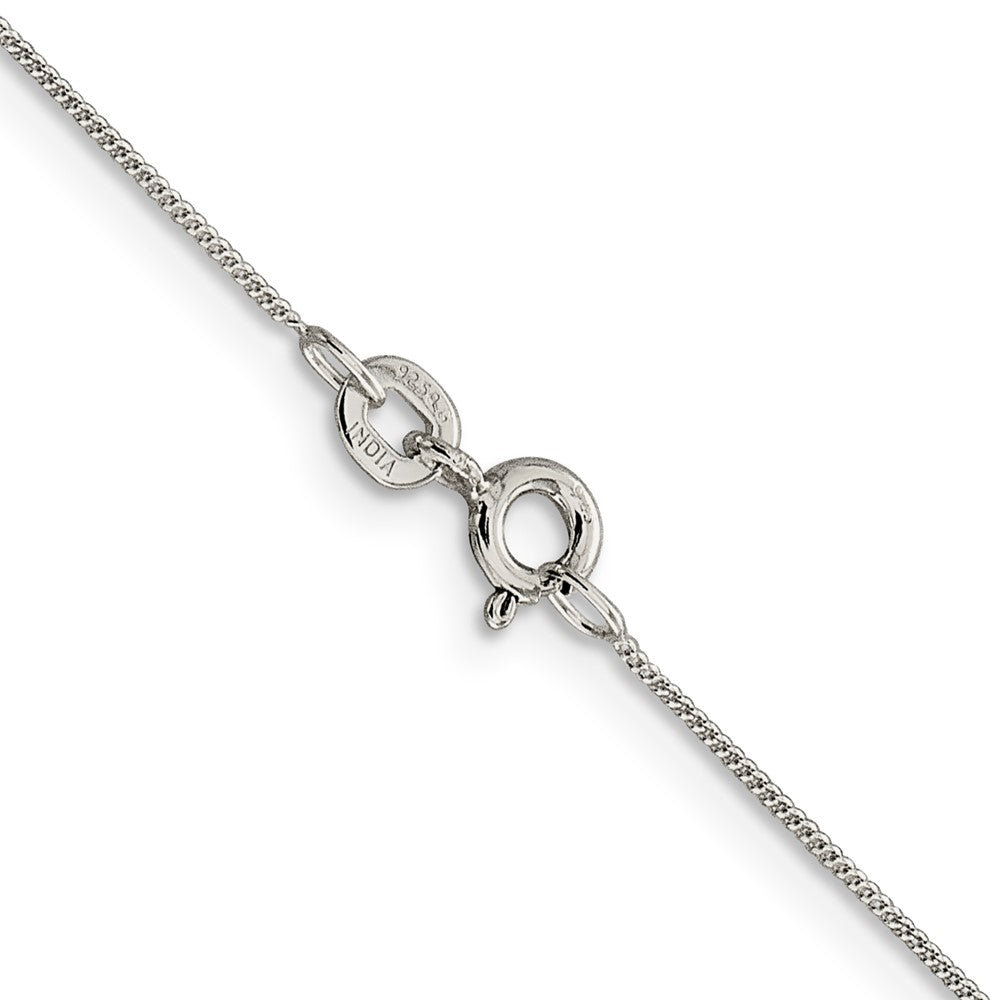 Sterling Silver 0.5mm Fine Curb Chain