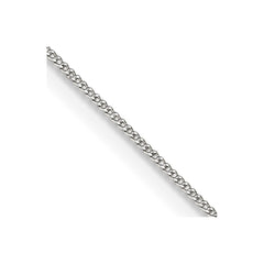 Sterling Silver 0.5mm Fine Curb Chain