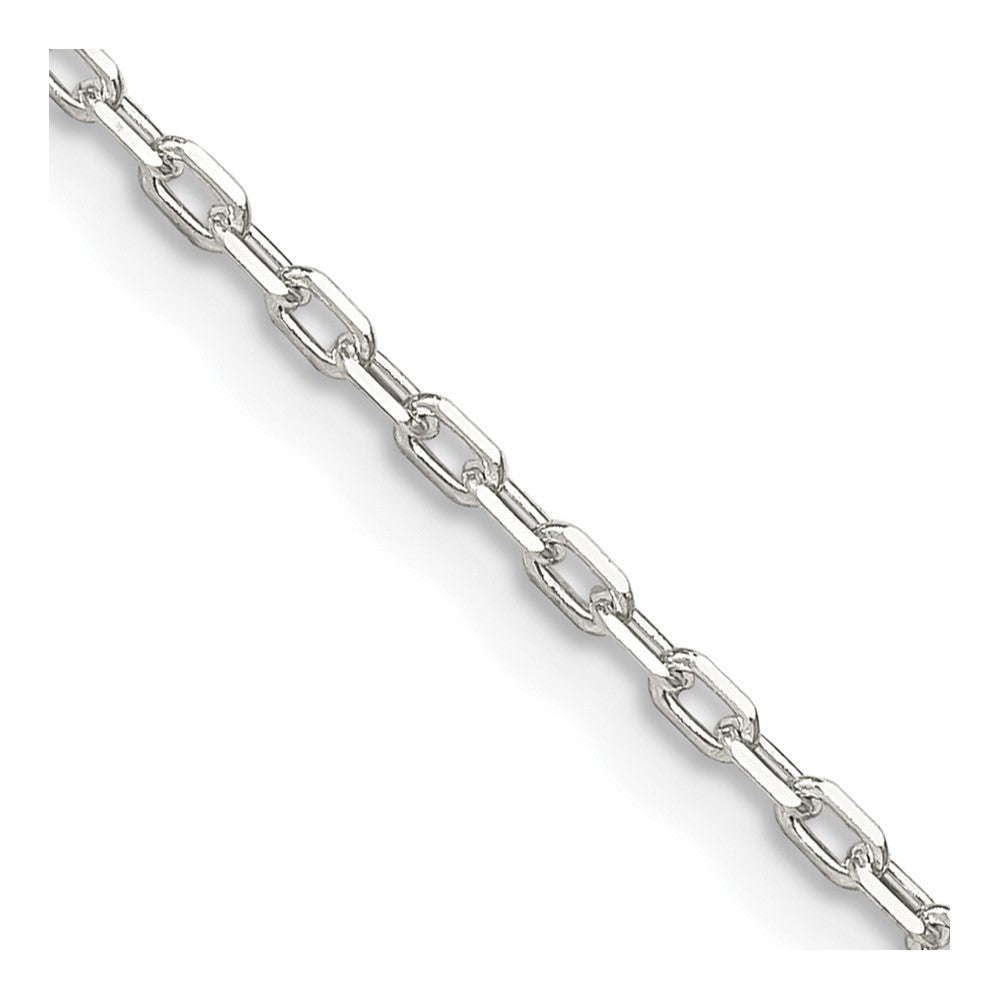 Sterling Silver 1.65mm 8 Sided Diamond-cut Cable Chain